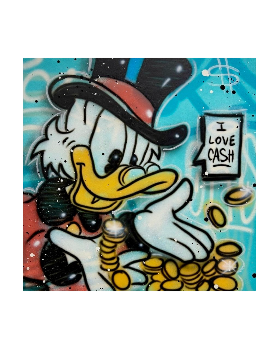 Picsou "I love cash"