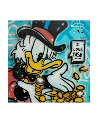 Picsou "I love cash"