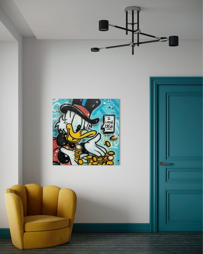 Picsou "I love cash"