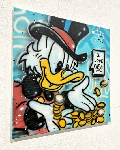 Picsou "I love cash"