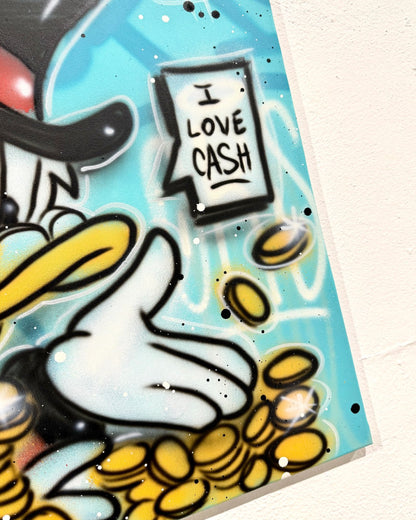 Picsou "I love cash"