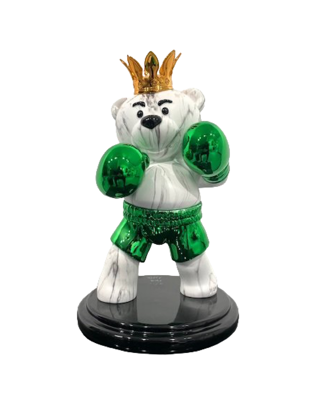 Boxing bear green