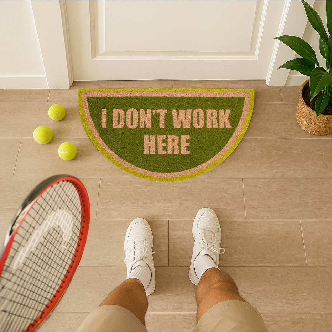 Paillasson "I don't work here"