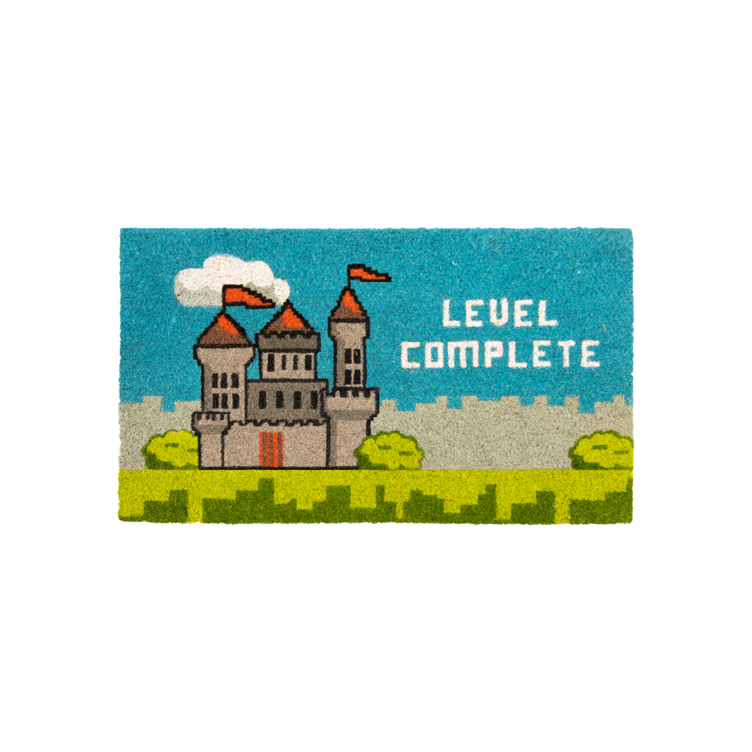 Paillasson "Level complete"