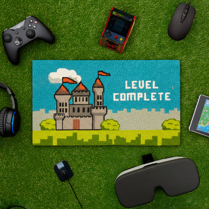 Paillasson "Level complete"