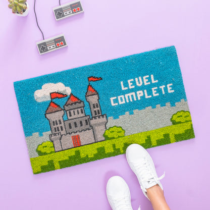 Paillasson "Level complete"