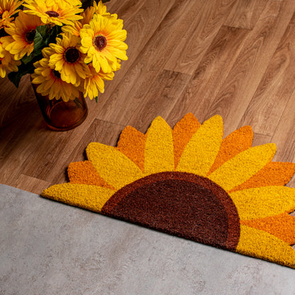 Paillasson tournesol