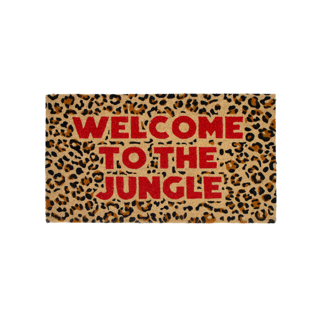 Paillasson "Welcome to the jungle"