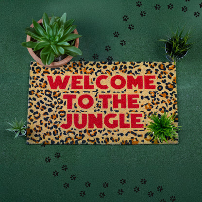 Paillasson "Welcome to the jungle"