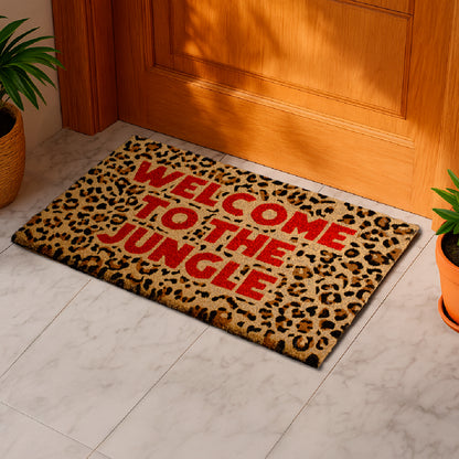 Paillasson "Welcome to the jungle"
