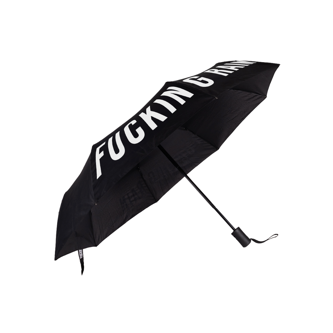 Parapluie pliable "Fucking Rain"