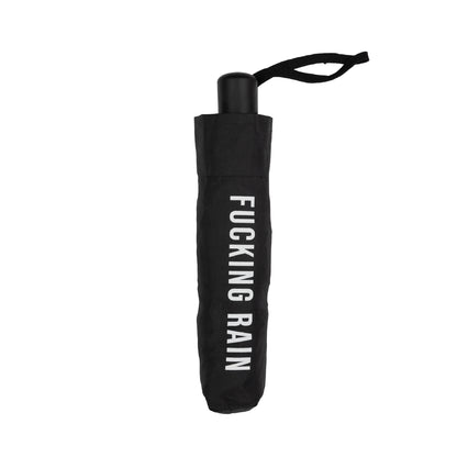 Parapluie pliable "Fucking Rain"