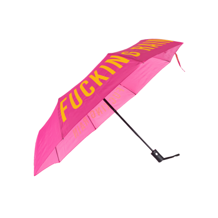 Parapluie pliable "Fucking Rain"