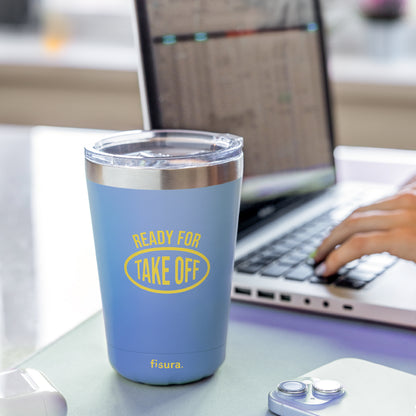 Mug isotherme "Ready for take off"