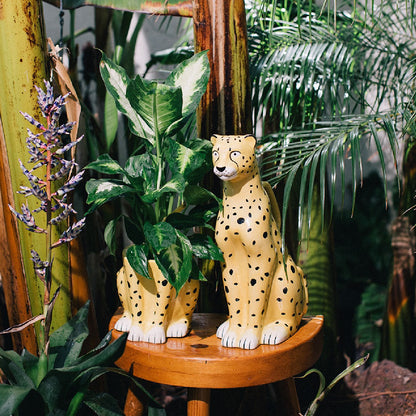 Pot / vase guépard