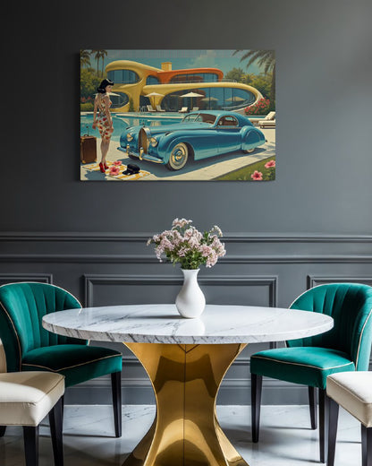 Bugatti and the model