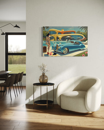 Bugatti and the model