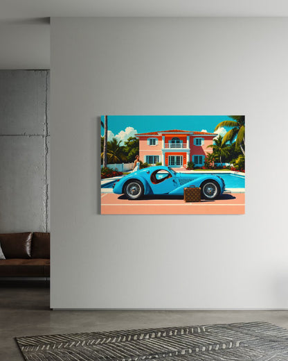 Old Bugatti in Miami