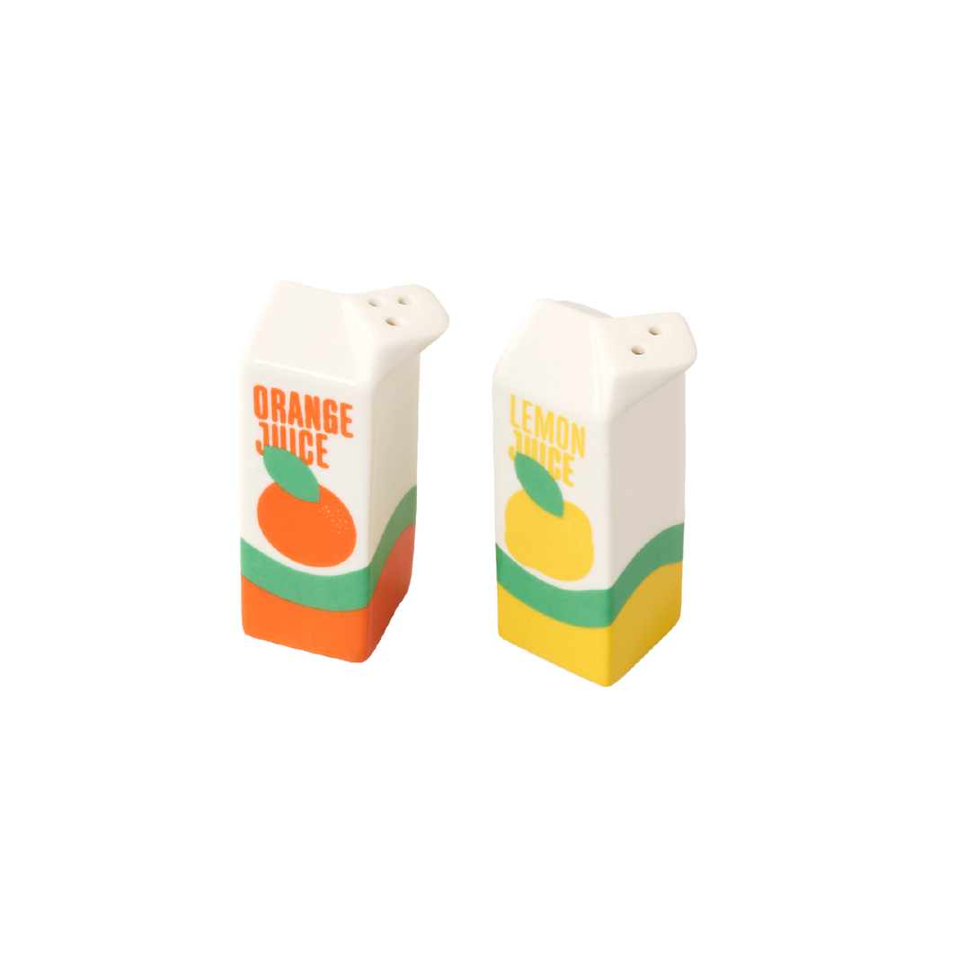 Salière et poivrière jus