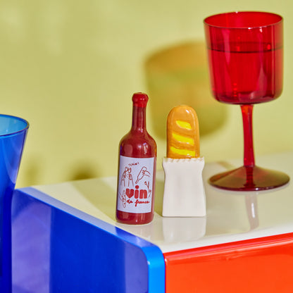 Salière et poivrière vin baguette