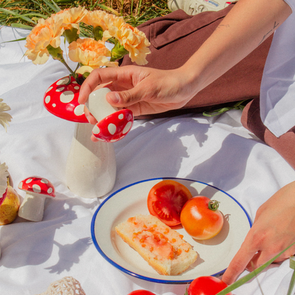 Salière et poivrière champignons