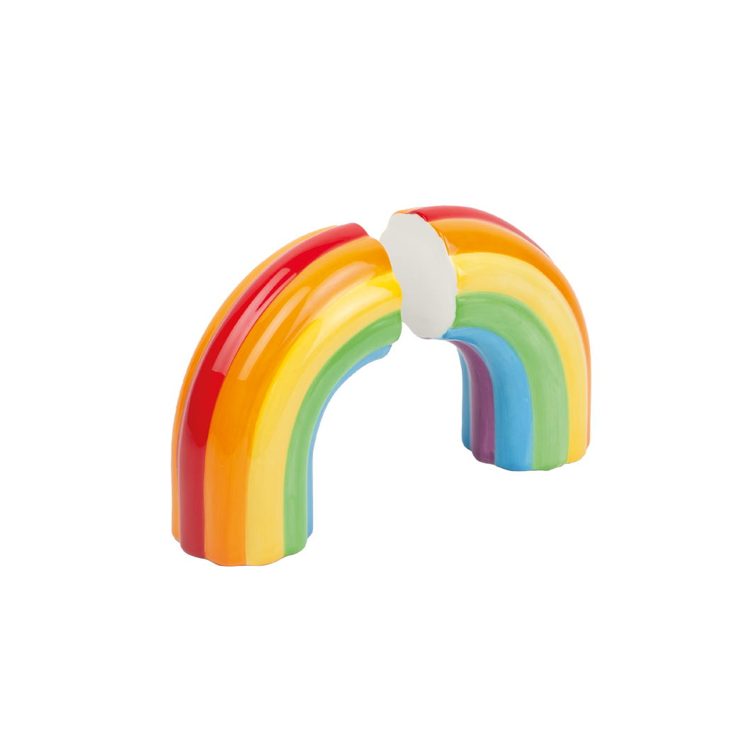 Serre-livres arc-en-ciel