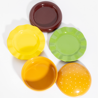 Set de plats hamburger