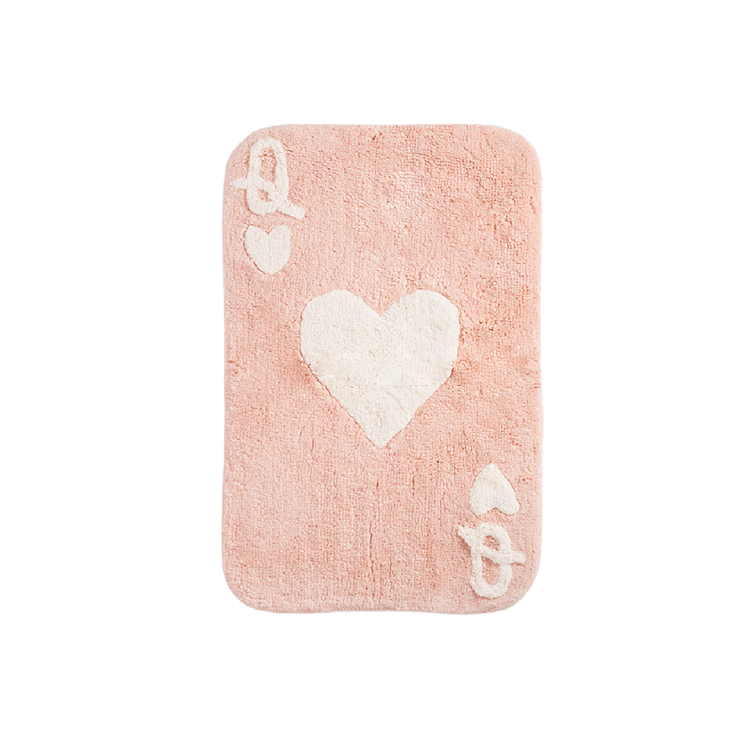 Tapis reine de coeur