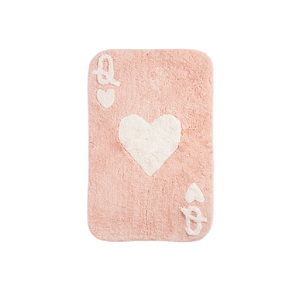 Tapis reine de coeur