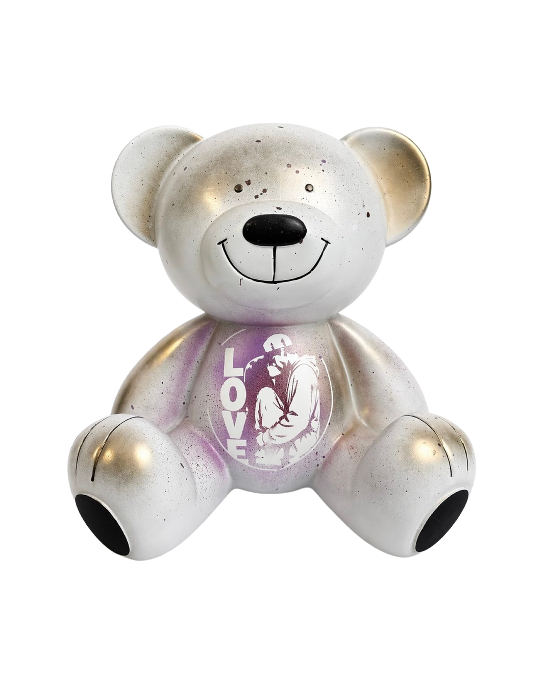 Pop Art Teddy Bear – LOVE