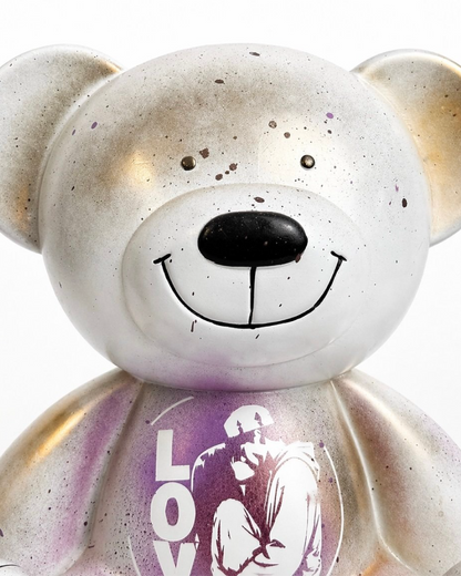 Pop Art Teddy Bear – LOVE