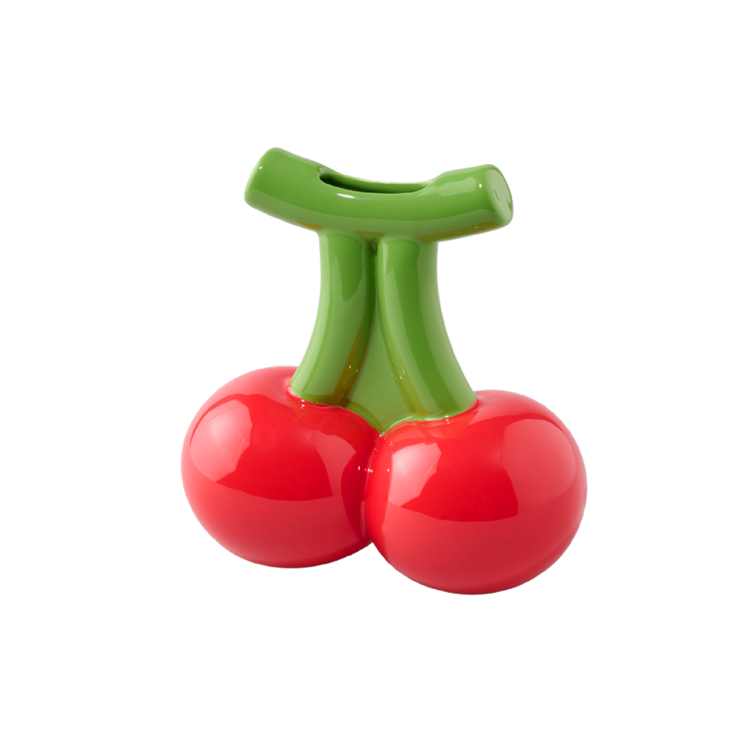 Vase cerise