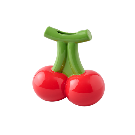 Vase cerise
