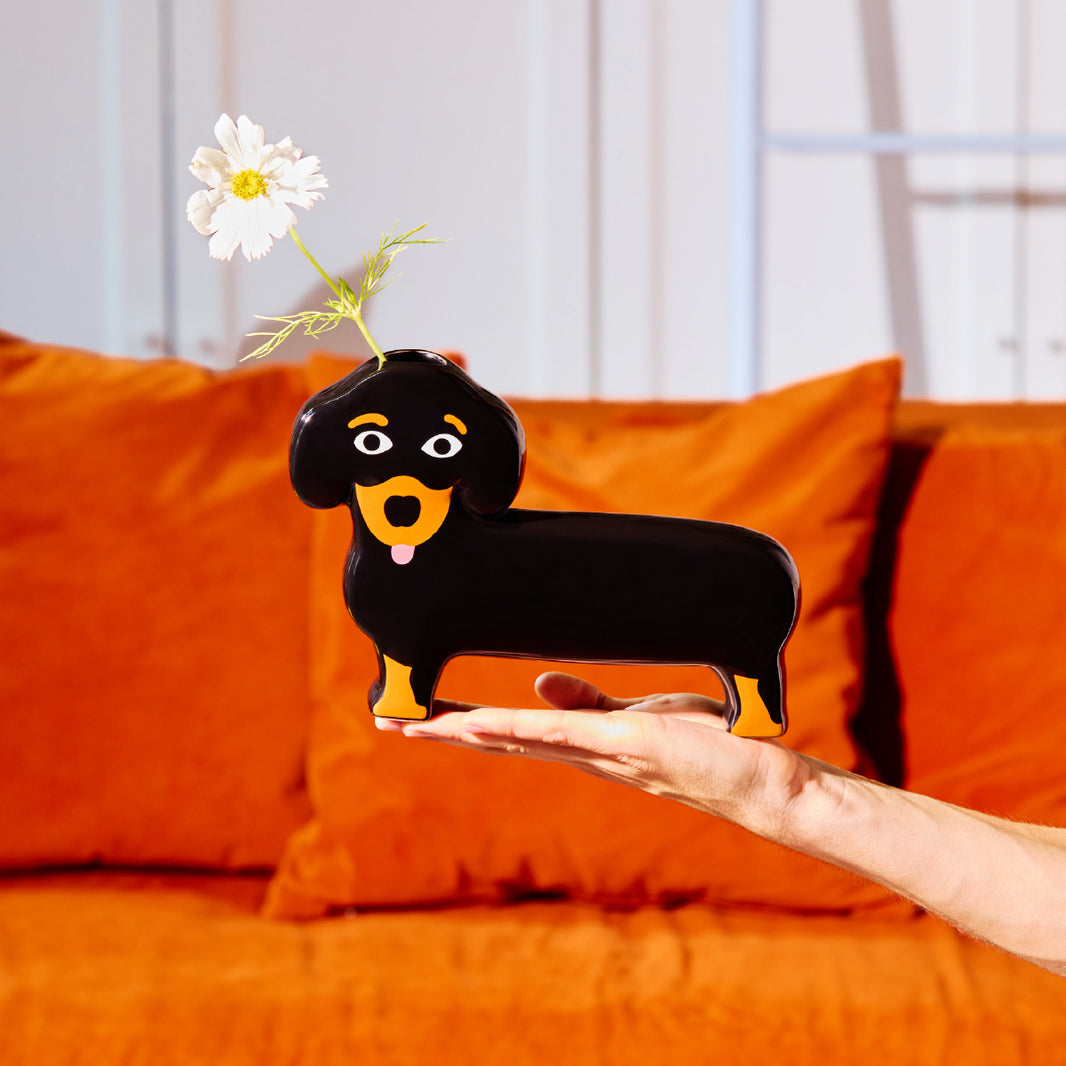 Vase teckel