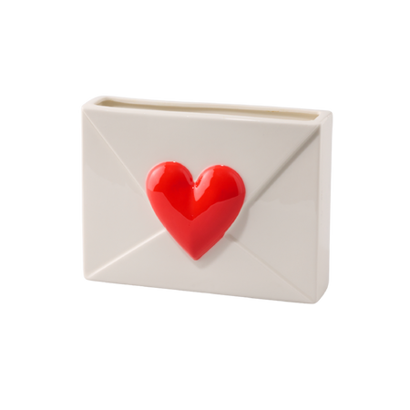 Vase lettre d'amour