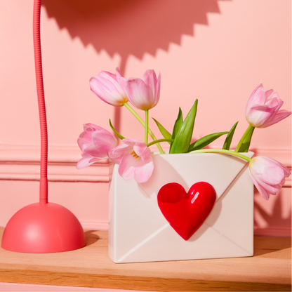 Vase lettre d'amour