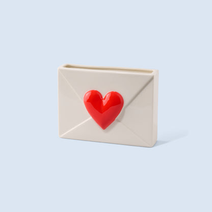 Vase lettre d'amour