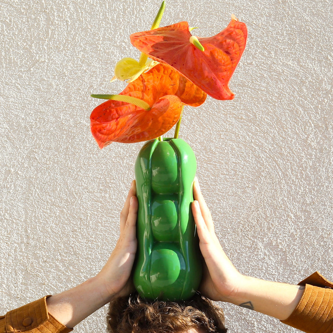 Vase petits pois