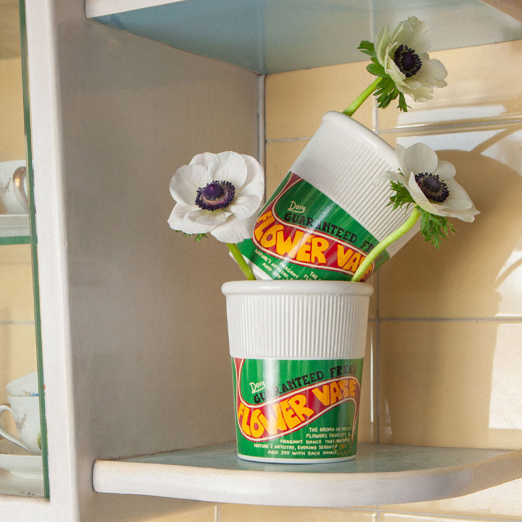 Vase pot de nouilles