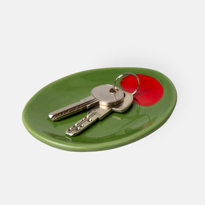 Vide-poche olive
