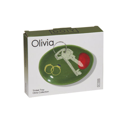 Vide-poche olive