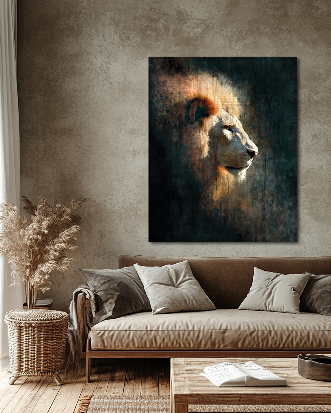 Le lion blanc