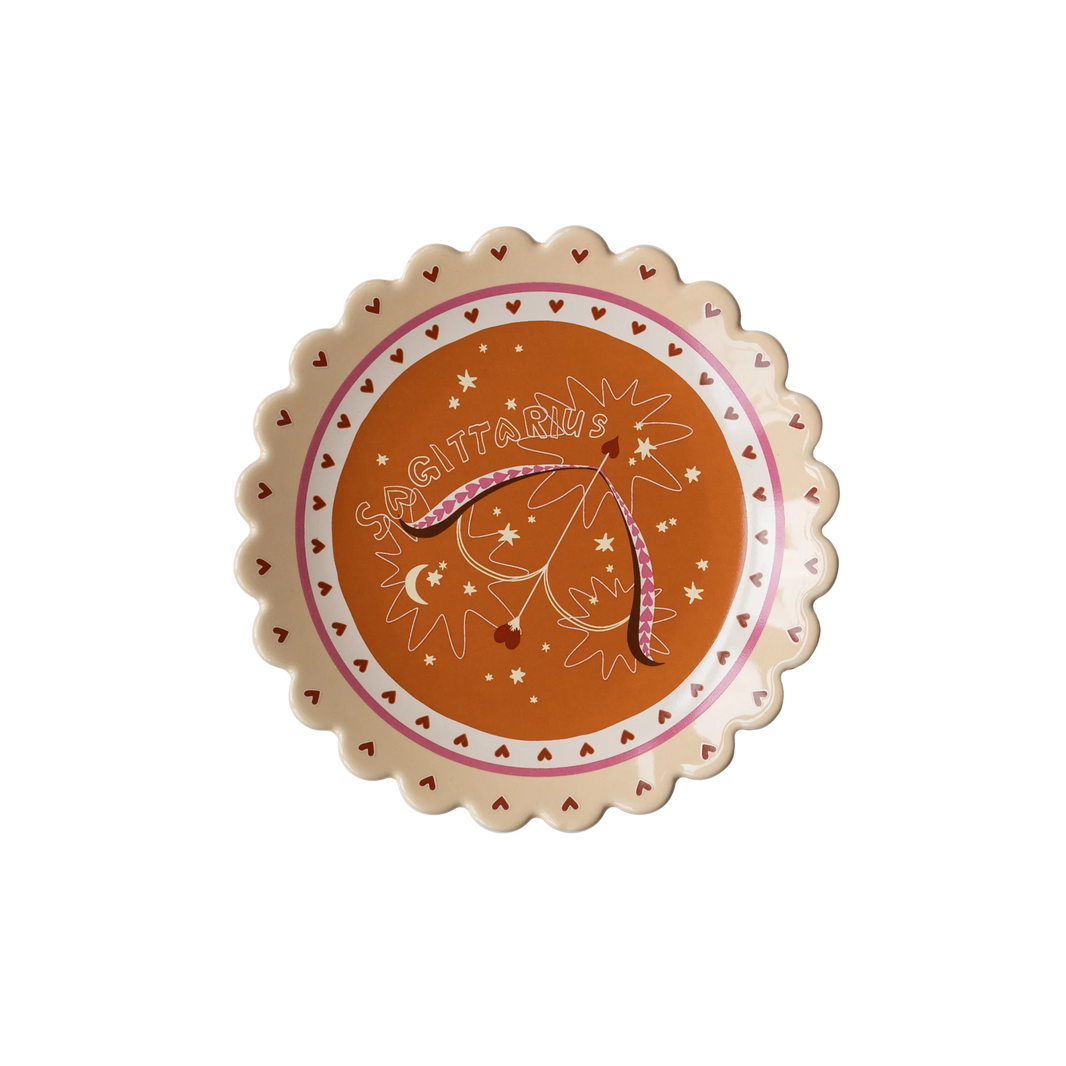 Assiette Sagittaire – Signe astrologique ♐️