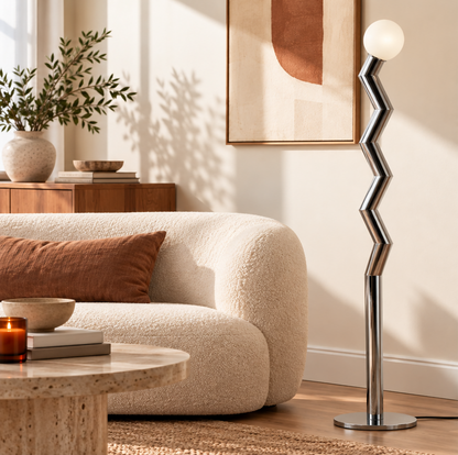 Lampe Zigmo Chrome