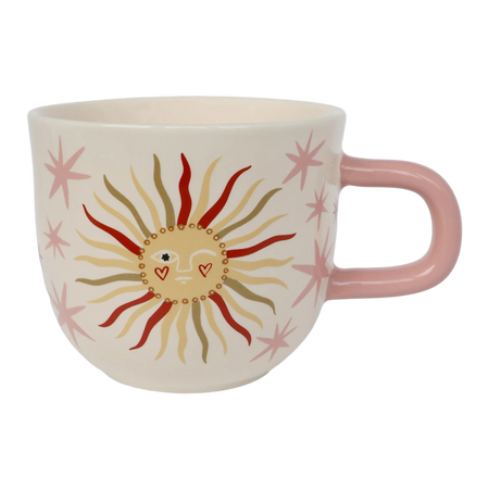 Mug Soleil & Étoiles Roses