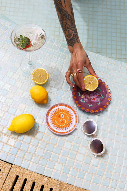 Petite assiette Soleil