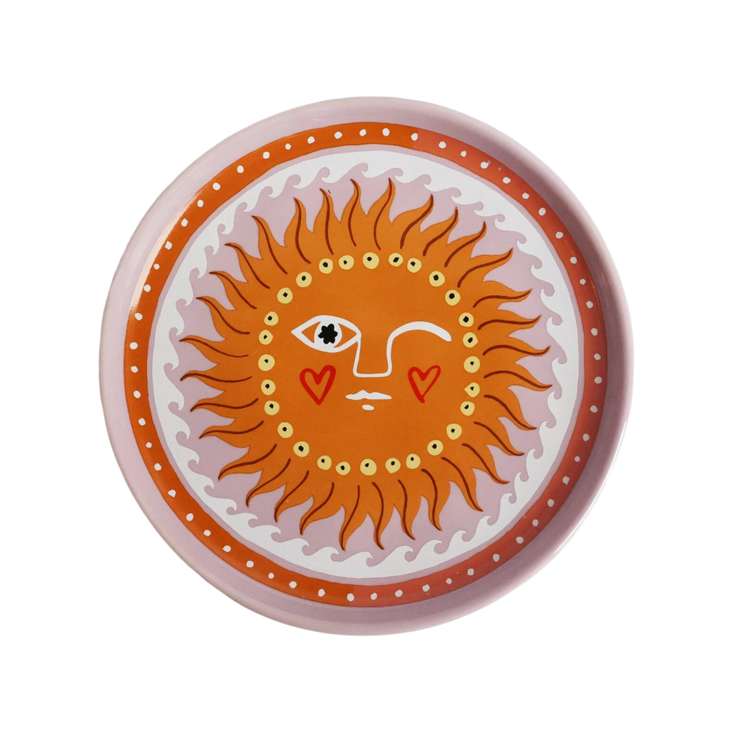 Petite assiette Soleil