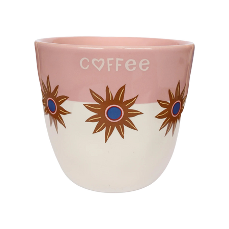 Tasse Étoiles à rayure rose