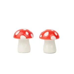 Salière et poivrière champignon