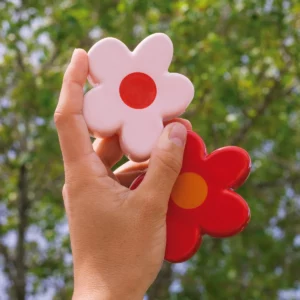 Salière et poivrière fleurs